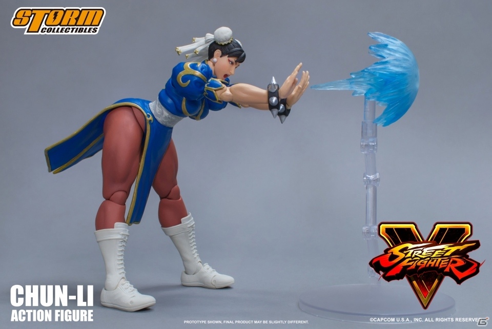 「ストリートファイターV」春麗の1/12アクションフィギュアが2017年8月発売の画像9