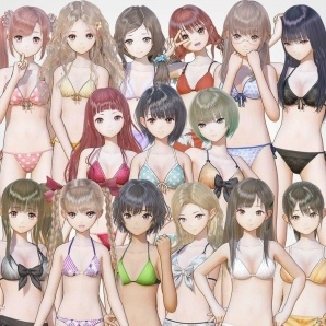 「BLUE REFLECTION 幻に舞う少女の剣」水着衣装が登場＆“南の島”へ行けるDLC第3弾が7月7日に配信！「モデル鑑賞」モードも追加の画像7