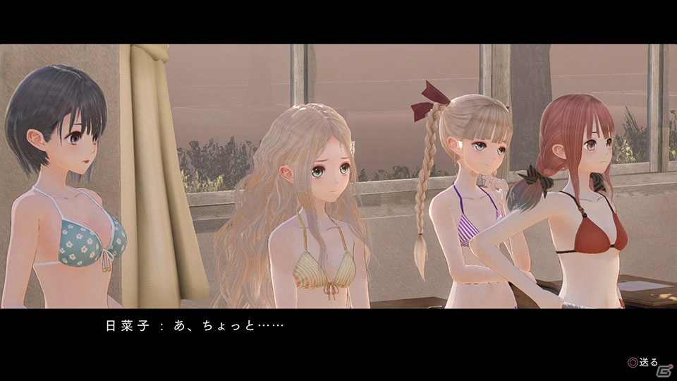 「BLUE REFLECTION 幻に舞う少女の剣」水着衣装が登場＆“南の島”へ行けるDLC第3弾が7月7日に配信！「モデル鑑賞」モードも追加の画像1