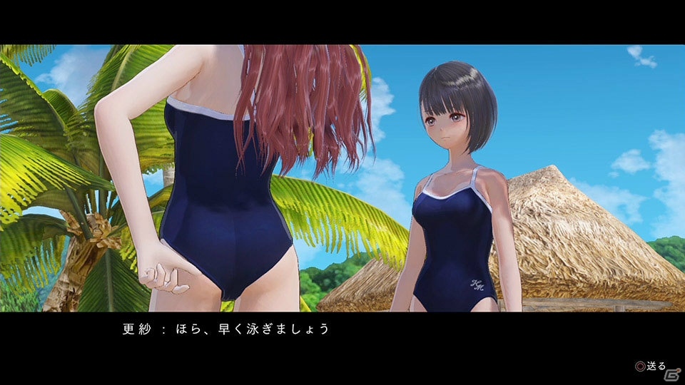 「BLUE REFLECTION 幻に舞う少女の剣」水着衣装が登場＆“南の島”へ行けるDLC第3弾が7月7日に配信！「モデル鑑賞」モードも追加の画像4