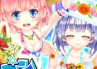 「白猫テニス」灼熱属性のついた水着衣装のティナ（CV：釘宮理恵）、イロメロ（CV：村上奈津実）が登場！