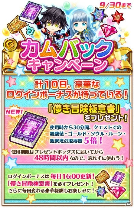 iOS/Android「白猫プロジェクト」で3周年前夜祭がスタート！「KINGS CROWN」の3キャラクターもガチャに登場の画像6