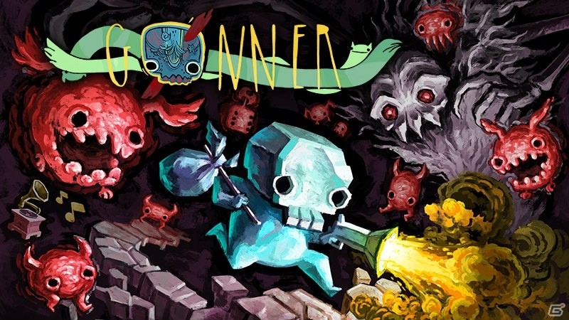 スウェーデンのインディーパブリッシャー・Raw Furyによるローグライク2Dアクション「GoNNER」がNintendo Switchでリリースの画像1