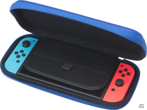 Nintendo Switch本体をコンパクトに収納できるスリムタイプのセミハードケースが明日発売の画像2