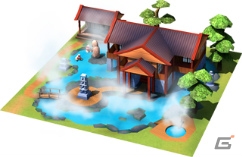 iOS/Android「SimCity BuildIt」トーキョーアイテムとして「魚市場」や「温泉」などホットな施設が初登場！半額セールも実施予定の画像2