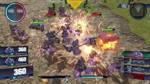 戦いは数だよ！PS4「GUNDAM VERSUS」江原正士さん、東地宏樹さん、桑島法子さんが出演する新CM「ドム篇」が公開の画像1