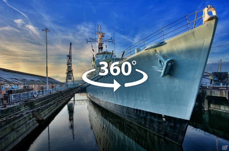 Wargamingが駆逐艦HMSキャヴァリアのVRプロジェクトを発表―GoogleのVRプラットフォームにて360度見渡せるツアーが公開！の画像1