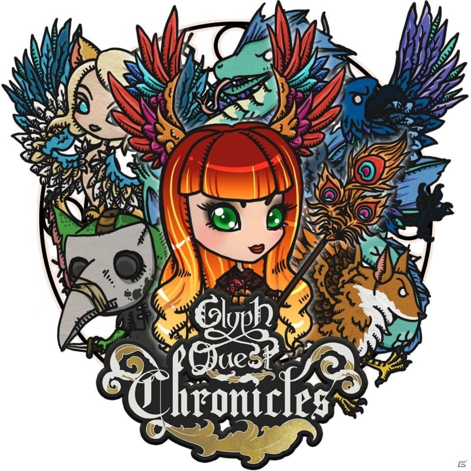 iOS/Android「グリフクエスト・クロニクルズ」が7月20日に配信開始―スルメのようにやり込むほど味が出るパズルバトルの画像1