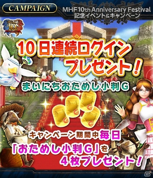 「モンスターハンター フロンティアZ」灼零龍 エルゼリオンが解禁―10周年記念大型アップデートが実施！の画像16