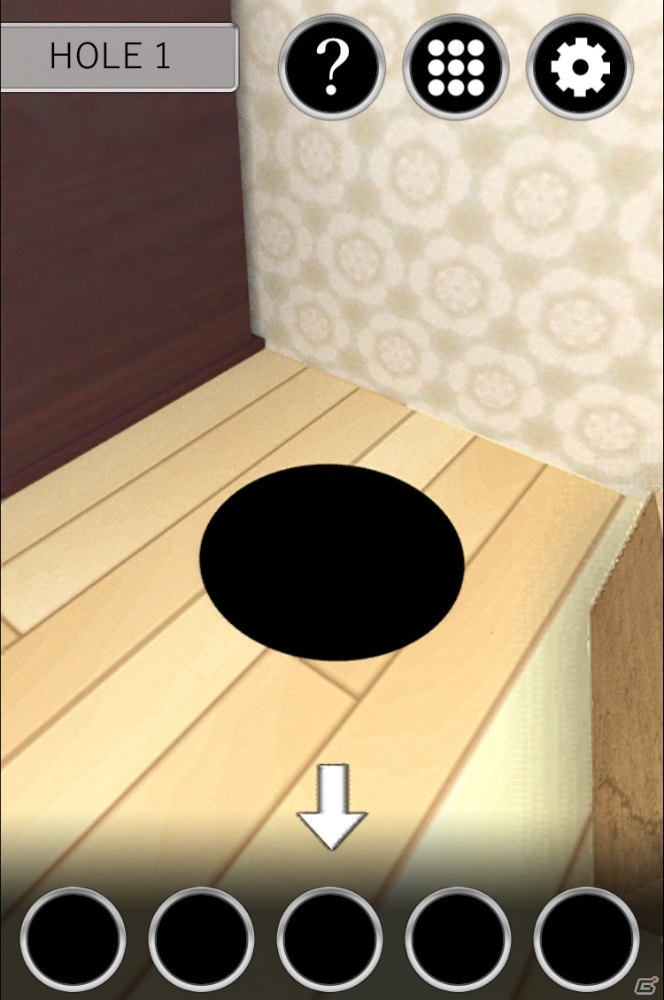360度パノラマビュー操作を駆使し謎を解き明かす「脱出ゲーム：The hole」の配信が開始！の画像2