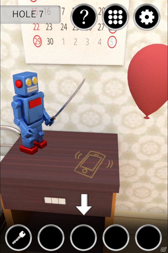 360度パノラマビュー操作を駆使し謎を解き明かす「脱出ゲーム：The hole」の配信が開始！の画像4