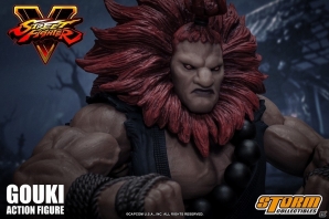 STORM COLLECTIBLESから「ストリートファイターV」豪鬼が参戦！エフェクトパーツで“豪波動拳”などの技が再現可能の画像1