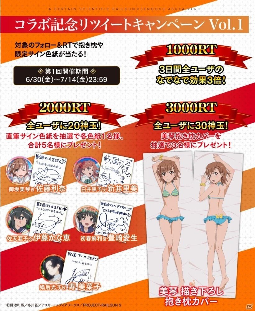 iOS/Android「戦国アスカ ZERO」御坂妹やフレンダが登場！TVアニメ「とある科学の超電磁砲S」コラボ後半戦がスタートの画像12