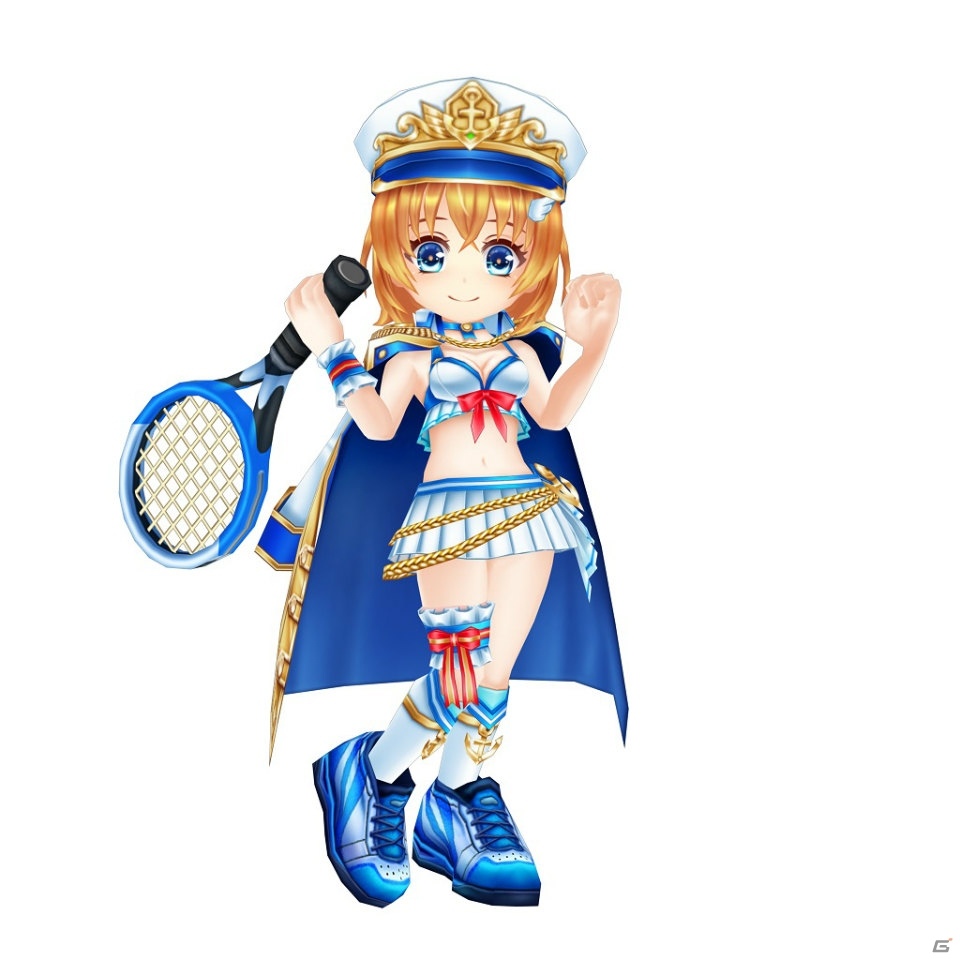 灼熱属性をもった「夏'17」版のネモ、カモメが「白猫テニス」で登場！の画像5