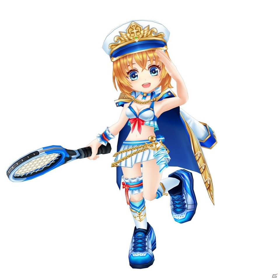 灼熱属性をもった「夏'17」版のネモ、カモメが「白猫テニス」で登場！の画像6