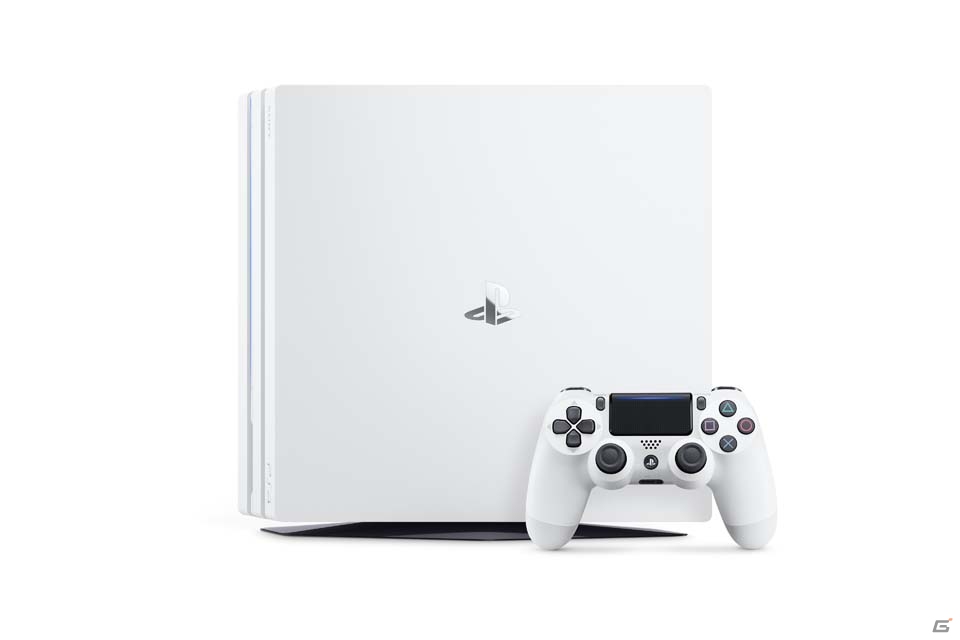 PlayStation4 Pro初のカラーバリエーション「グレイシャー・ホワイト」が2017年9月6日発売の画像3