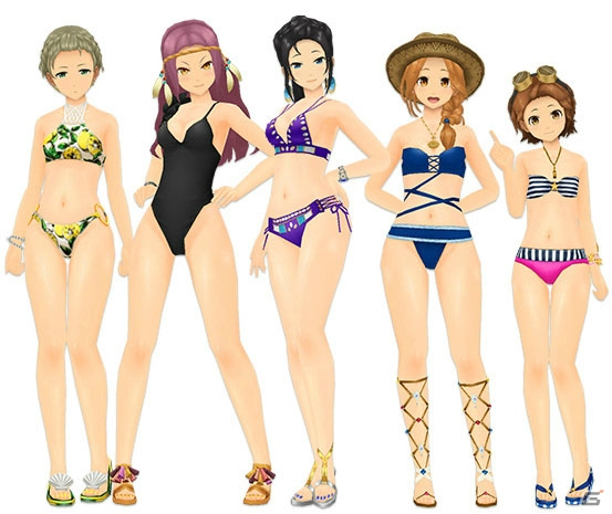 「スクールガールストライカーズ」今年も新作プライベート水着が登場！「エテルノ2017水着パラダイス」が開催の画像6