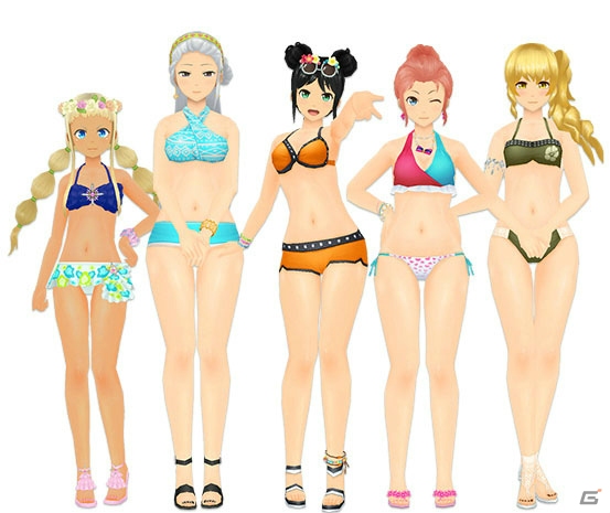 「スクールガールストライカーズ」今年も新作プライベート水着が登場！「エテルノ2017水着パラダイス」が開催の画像9