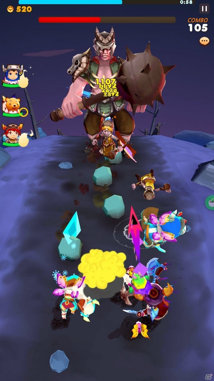 英雄を集めて育てよう！簡単爽快シューティングRPG「ローグライフ」がiOS/Android向けに配信開始の画像5