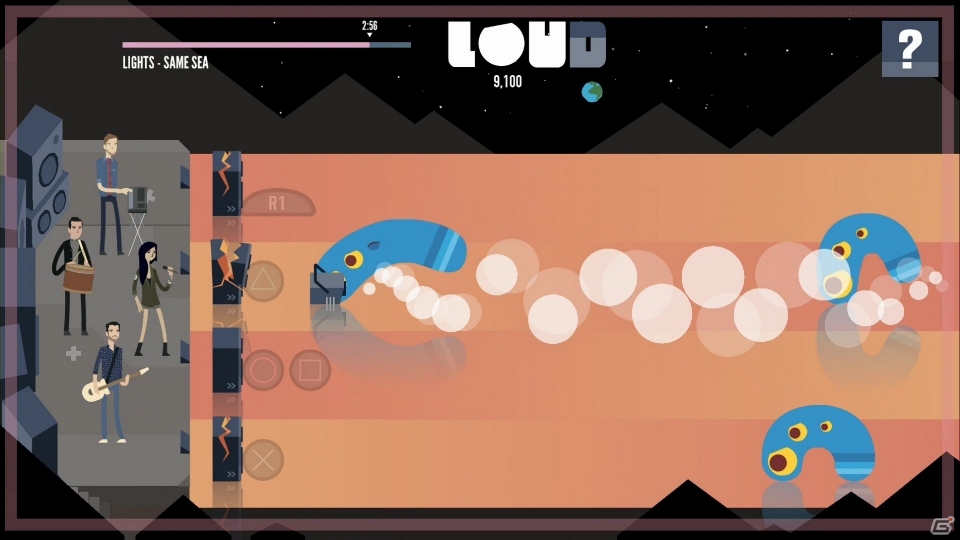 海外インディーズバンドをフィーチャーしたタワーディフェンス型リズムアクション「LOUD on Planet X」がPS4向けに配信開始の画像4