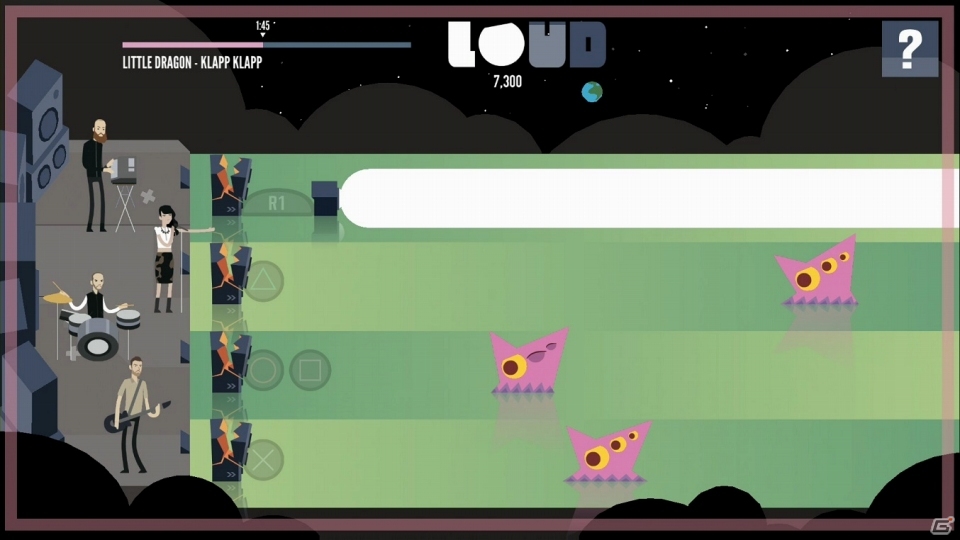 海外インディーズバンドをフィーチャーしたタワーディフェンス型リズムアクション「LOUD on Planet X」がPS4向けに配信開始の画像5