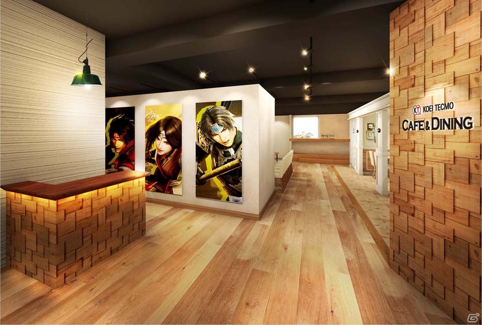 コーエーテクモゲームスの人気タイトルが集結する「KOEI TECMO CAFE＆DINING」が池袋に8月上旬オープンの画像3