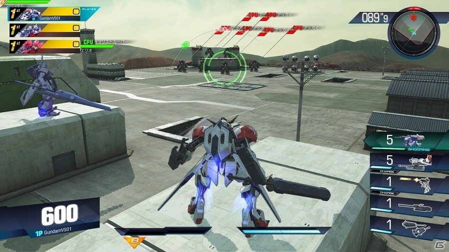 PS4「GUNDAM VERSUS」ランクマッチモードがついに解禁！第1弾無料アップデート内容＆紹介映像が公開の画像9