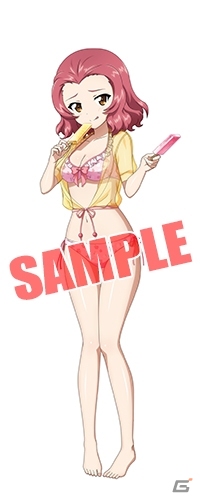 iOS/Android「ガールズ＆パンツァー 戦車道大作戦！」島田愛里寿たち大学選抜が水着姿で登場の画像15