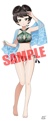 iOS/Android「ガールズ＆パンツァー 戦車道大作戦！」島田愛里寿たち大学選抜が水着姿で登場の画像7