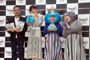 ゲームの話で撮影中は本田翼さんもハイテンションに！5組の著名人たちがそれぞれの個性で演じた「ドラゴンクエストXI　過ぎ去りし時を求めて」新CM発表会が開催の画像13