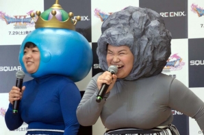 ゲームの話で撮影中は本田翼さんもハイテンションに！5組の著名人たちがそれぞれの個性で演じた「ドラゴンクエストXI　過ぎ去りし時を求めて」新CM発表会が開催の画像8