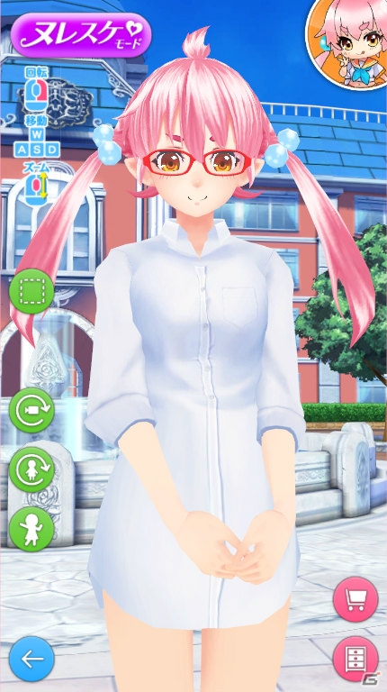PC/Android「ヌレスケパラダイス」新機能「きせかえモード」が実装！スク水ピックアップガチャも開始の画像3