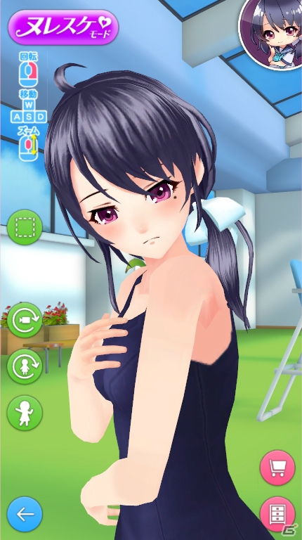 PC/Android「ヌレスケパラダイス」新機能「きせかえモード」が実装！スク水ピックアップガチャも開始の画像4