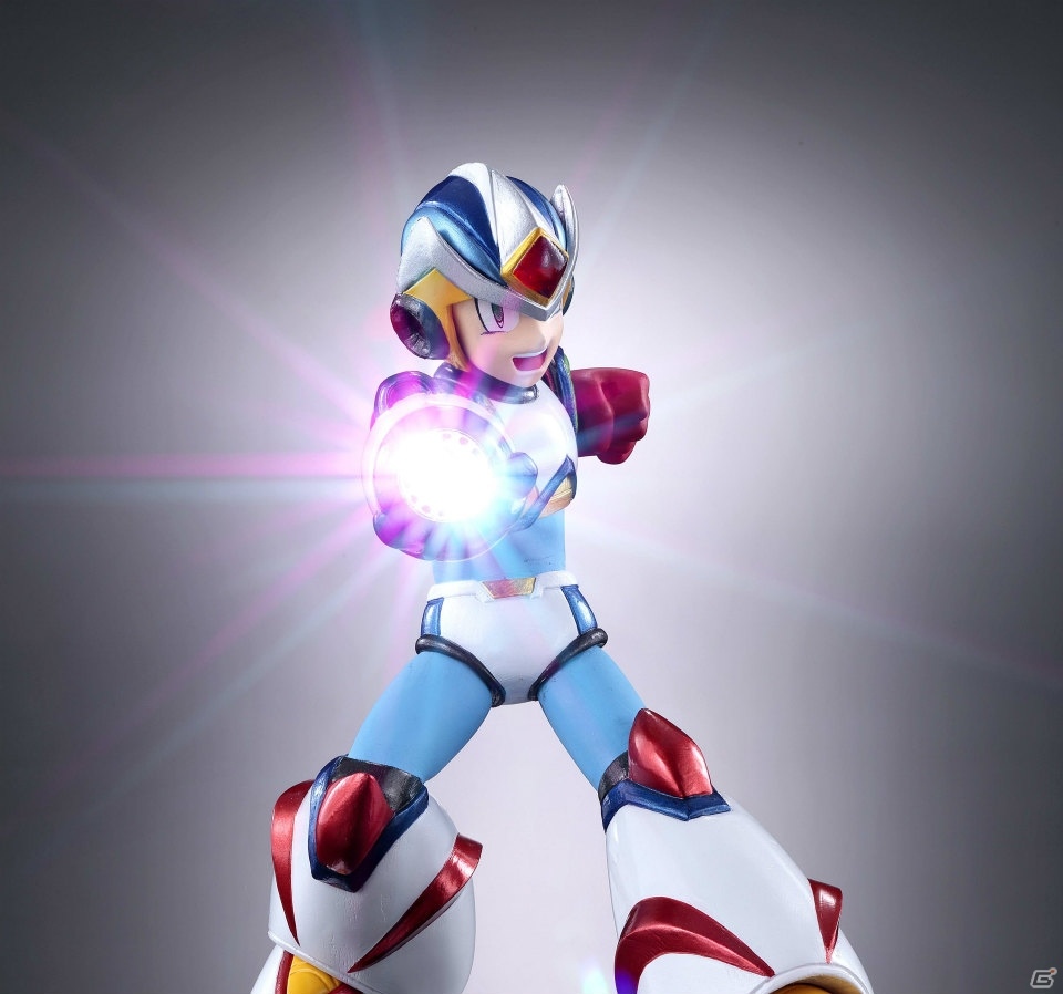 2色のLEDでダブルチャージショットを完全再現！「エックス セカンドアーマー」のフィギュアが2017年12月に発売の画像3