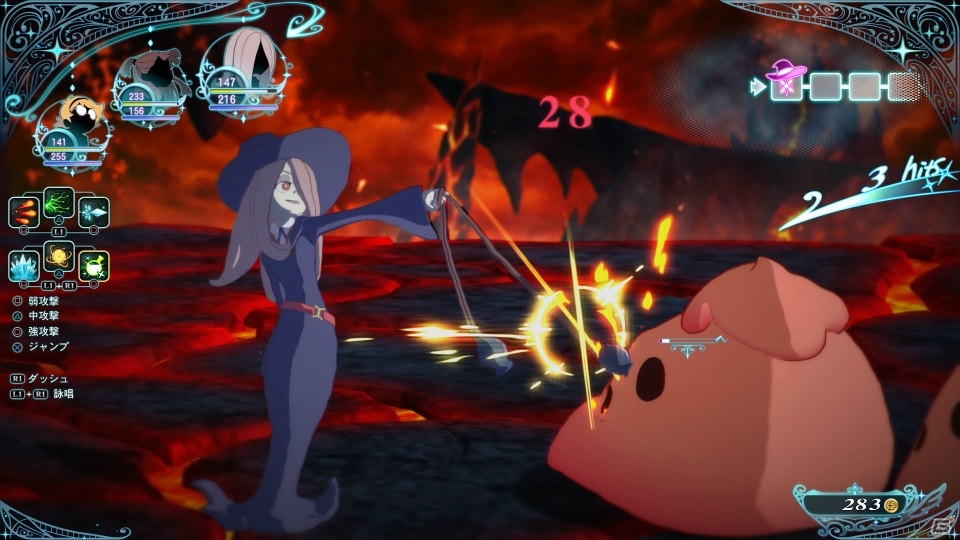 PS4「リトルウィッチアカデミア 時の魔法と七不思議」で新たに描かれるアッコたちの冒険とは？キャラクターを生き生きと表現する“VHS”もチェックの画像9
