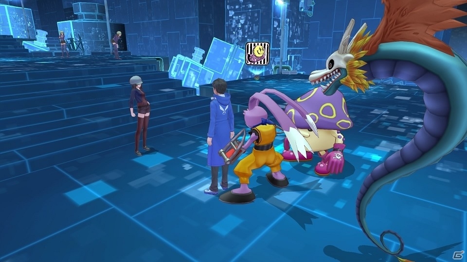 PS4/PS Vita「デジモンストーリー サイバースルゥース ハッカーズメモリー」チーム同士の縄張り争い「テリトリー争奪クエスト」＆2人の新キャラクターを紹介の画像22