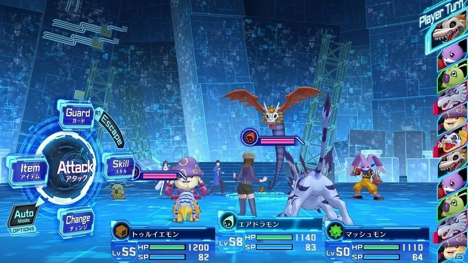 PS4/PS Vita「デジモンストーリー サイバースルゥース ハッカーズメモリー」チーム同士の縄張り争い「テリトリー争奪クエスト」＆2人の新キャラクターを紹介の画像23