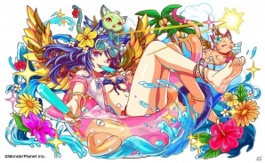 iOS/Android「クラッシュフィーバー」限定ログボの実施や水着キャラも登場！7月25日より「サマーキャンペーン」が実施の画像6