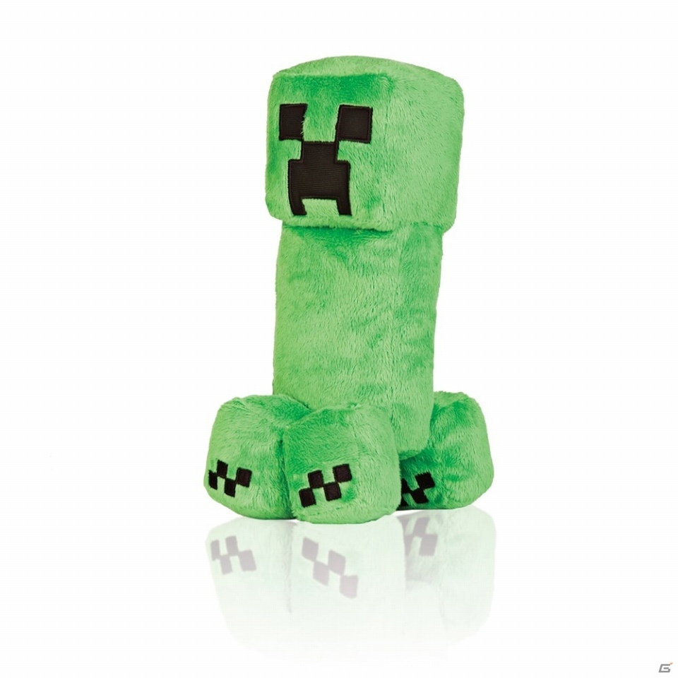 「Minecraft」公式ぬいぐるみの新製品6種が7月22日に発売―クリーパーやエンダーマン、ベビーゾンビたちがラインナップの画像2