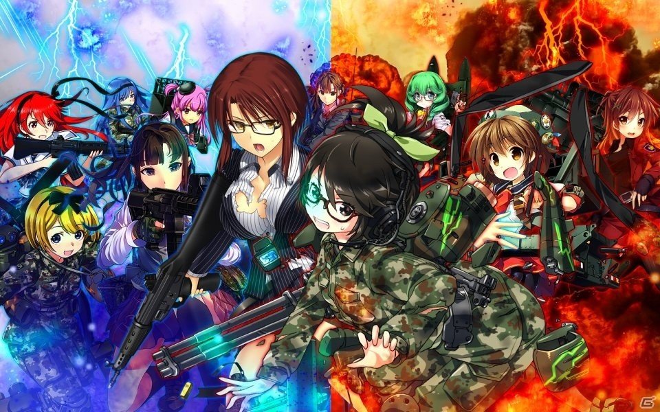 陸自がテーマの擬人化戦略SLG「りっく☆じあ～す」のiOS/Androidアプリ版が配信決定―事前登録キャンペーンがスタートの画像5