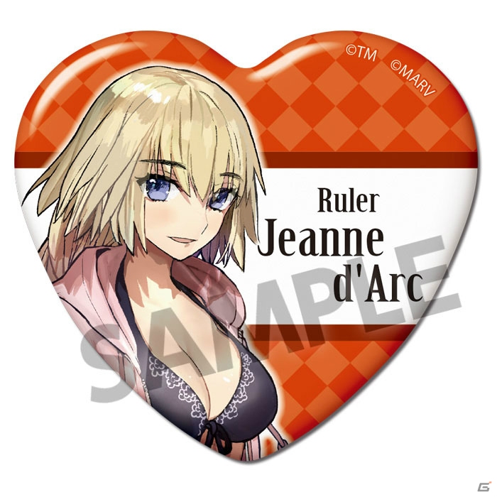 「Fate/EXTELLA」よりエクステラ・ヴァカンス衣装のアクリルキーホルダー、ハート缶バッジコレクションが予約受付中の画像17