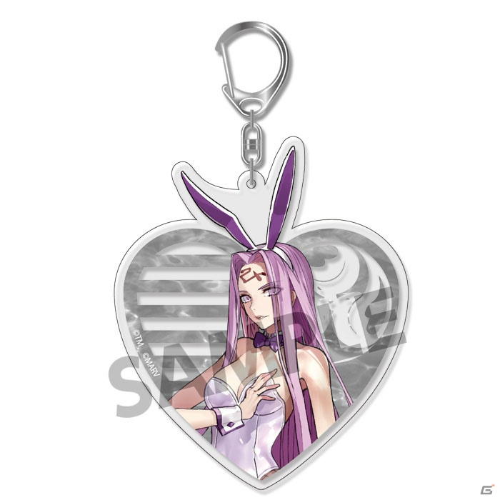 Fate/EXTELLA」よりエクステラ・ヴァカンス衣装のアクリルキーホルダー