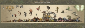 「モンスターハンターダブルクロス」950ピース「モンスターサイズ早見表ジグソーパズル」が8月22日に発売！の画像2