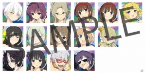 PS4「閃乱カグラ PEACH BEACH SPLASH」秘立蛇女子学園や巫神楽のキャラクターが中心の「Twitterアイコン」第3弾が配信開始の画像1