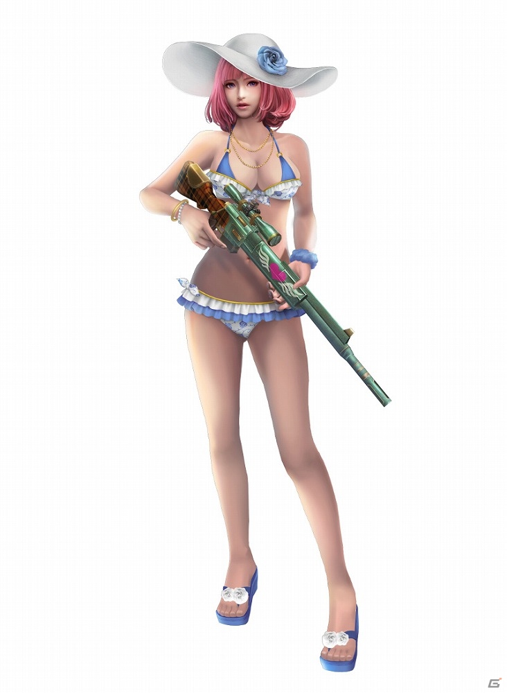 iOS/Android「HIDE AND FIRE」新銃器が手に入る夏休みイベントが開催！日本限定の新スキン「アンジェラ（ビキニver）」も登場の画像3