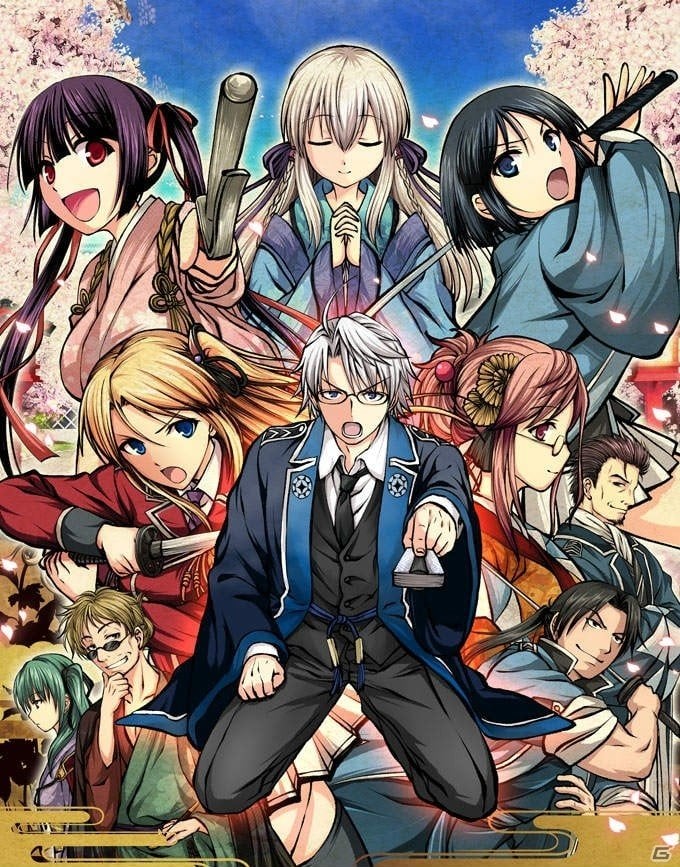奉行活劇アドベンチャー「桜花裁き 斬」がPS Vitaで12月21日に発売！キービジュアルや登場キャラクターを紹介の画像1