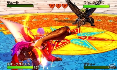 3DS「モンスターハンター ストーリーズ」テオ・テスカトル、クシャルダオラ、ラージャンが仲間に！更新データ（ver.1.2.0）が本日配信の画像17