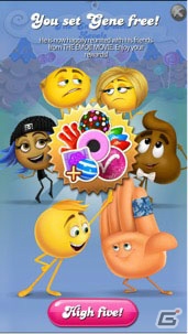 「キャンディークラッシュ」に絵文字が登場！？映画「絵文字の国のジーン」とのゲーム内コラボを実施の画像6