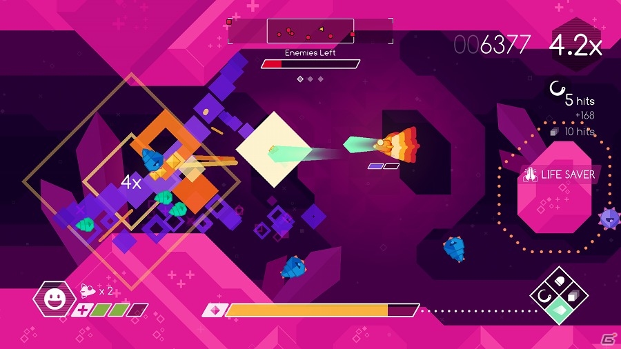 ポップでカラフルな横スクロールシューティング「Graceful Explosion Machine」がNintendo Switch向けに配信！の画像2