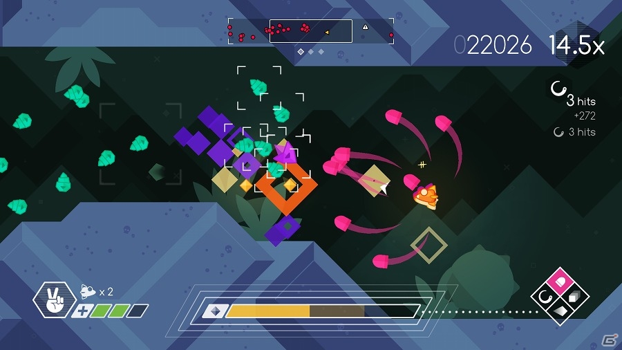 ポップでカラフルな横スクロールシューティング「Graceful Explosion Machine」がNintendo Switch向けに配信！の画像5